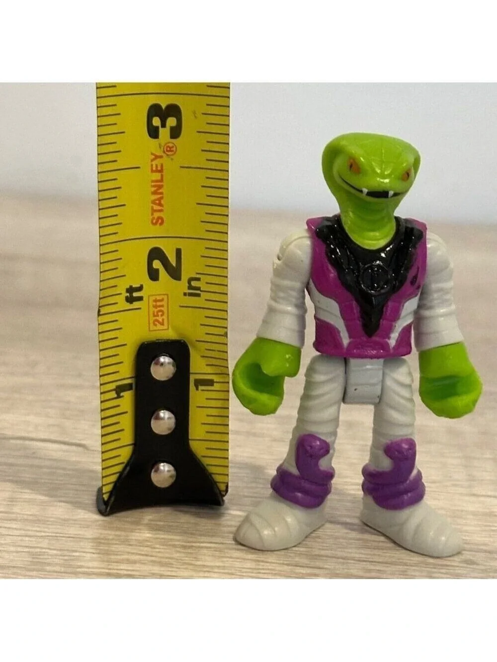Fisher-Price Imaginext Alien Action Figure Green Snakehead Space Villain
